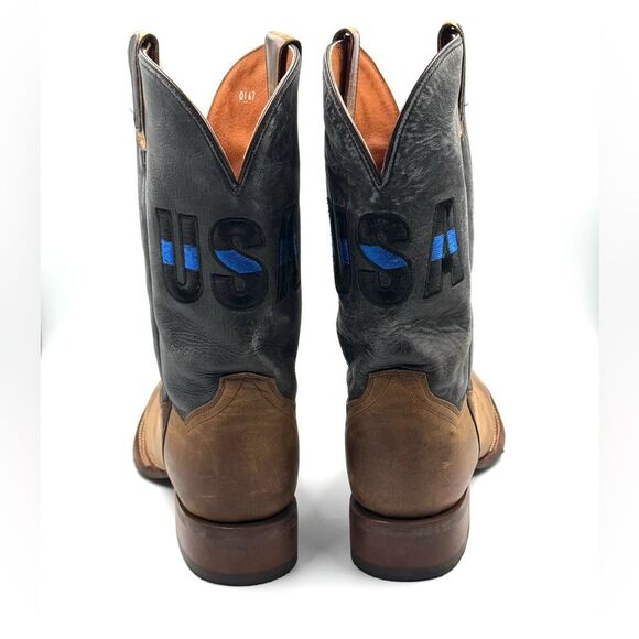 Dan Post Thin Blue Line USA Boot - Picture 3 of 12